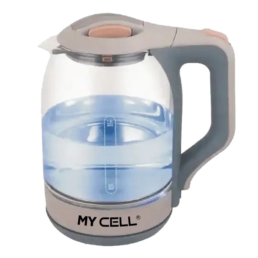 MY CELL Electric Smart Glass Kettle, 1.2 Litres